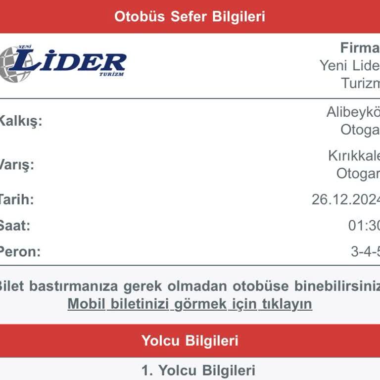 Otogarda Mağduriyet: Var Olmayan Sefer
