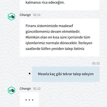Sürekli İptal Edilen Çekim Talepleri Ve Müşteri Mağduriyeti