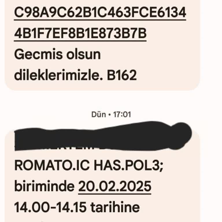 Randevu Saati Değişikliği Mağduriyeti