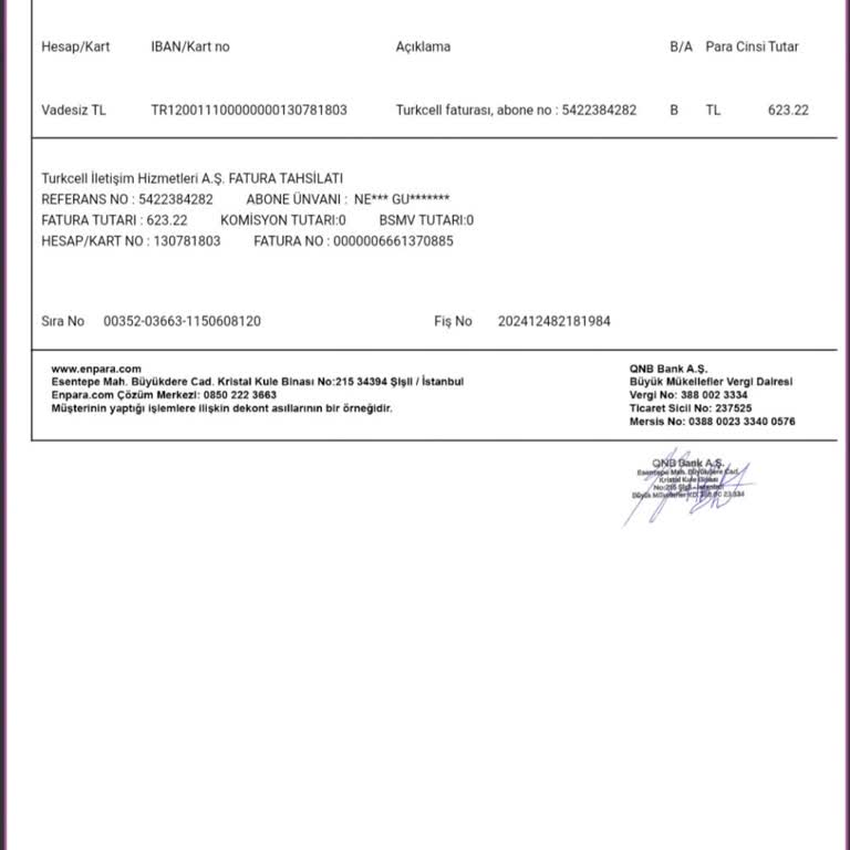 Turkcell'de Çekim Sorunu Ve Haksız Ücretlendirme