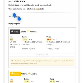 Havayolu Check-in Sorunu Ve İletişim Eksikliği