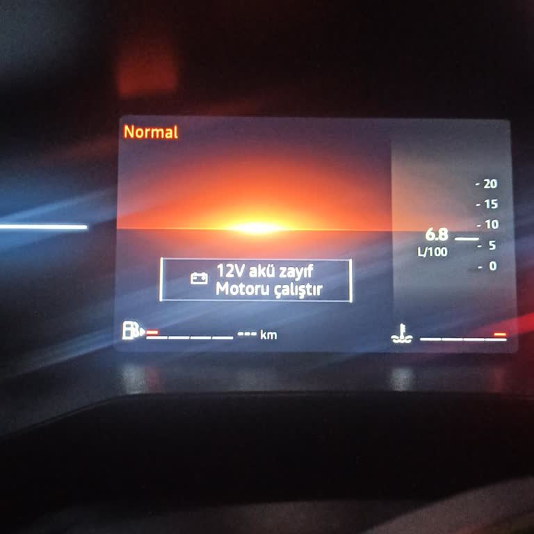 Sıfır Araçta Akü Uyarısı Sorunu