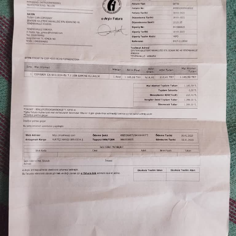 Garanti Sürecinde Karşılaşılan Fiyat Farkı Sorunu