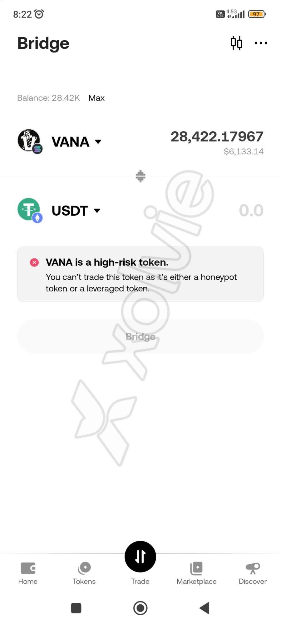 OKX Blocked My Profit on Vana Token Without Any Prior Warning - Xolvie
