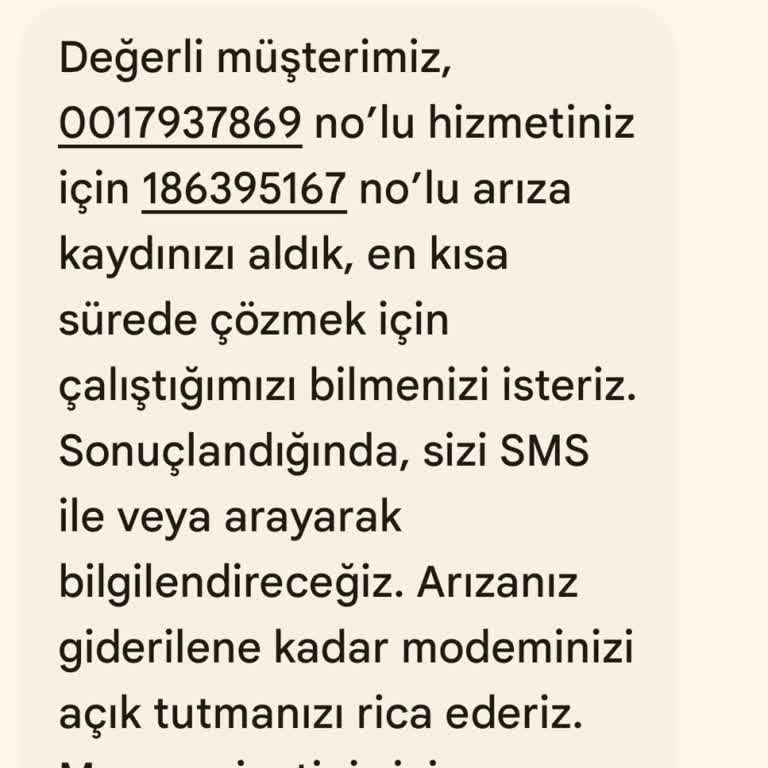 Vodafone Evde İnternet Kesintisi Ve Yetersiz Müşteri Hizmeti