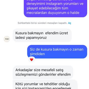 Bahçe Masası Siparişimde Yaşanan Sorunlar