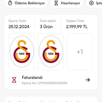 Galatasaray Store'da İptal Ve İade Sorunu