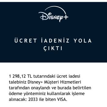Disney Plus Üyelik Ücret İadesinde Gecikme