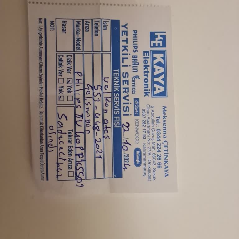 Televizyon Tamirinde İki Aylık Gecikme