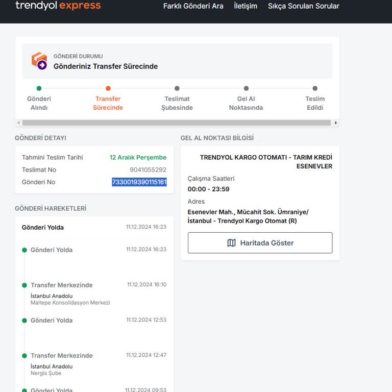 Kayıp Sipariş: Trendyol'dan Yanıt Yok