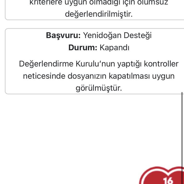 Yenidoğan Destek Paketi Başvuru Sürecinde Belirsizlik Ve Haksızlık