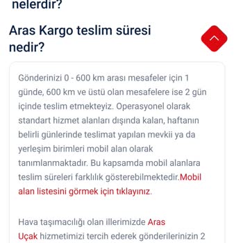 Aras Kargo'nun Taahhütlerini Yerine Getirememe Sorunu