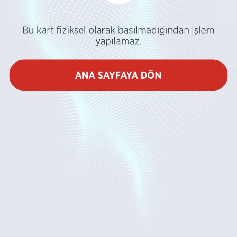 Kart Yenileme Sürecinde Yaşanan Sorun