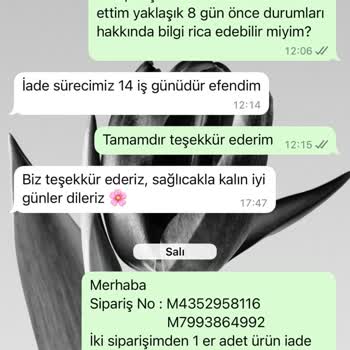 Yanlış Beden Ve Geciken İade Süreci