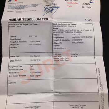 Yanlış Beden Ve Geciken İade Süreci
