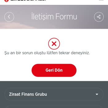 Ziraat Bankası'na Ulaşamama Ve Hizmet Eksikliği