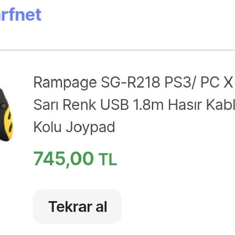 Arızalı Oyun Kolu Ve Çözülmeyen Sorunlar