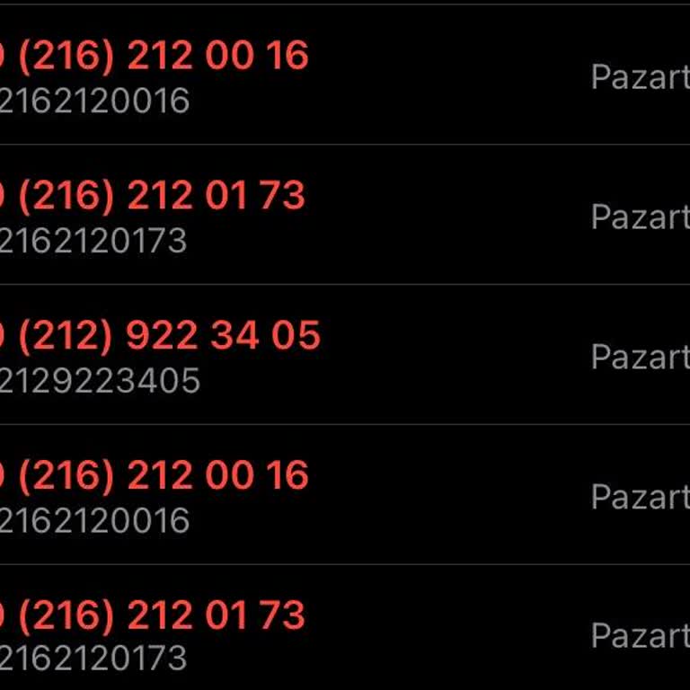 Sürekli Aramalarla Rahatsız Edilme