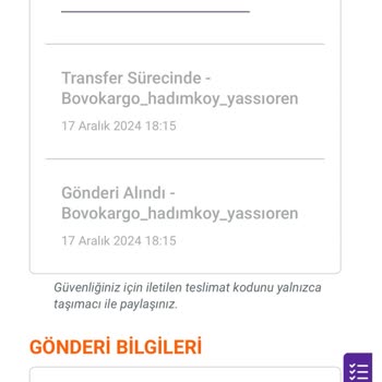 Kayıp Kargo Ve İlgisiz Müşteri Hizmetleri