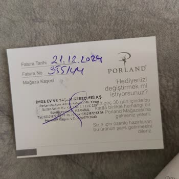 Porland'da Hediye Ürün Değişiminde Sorun