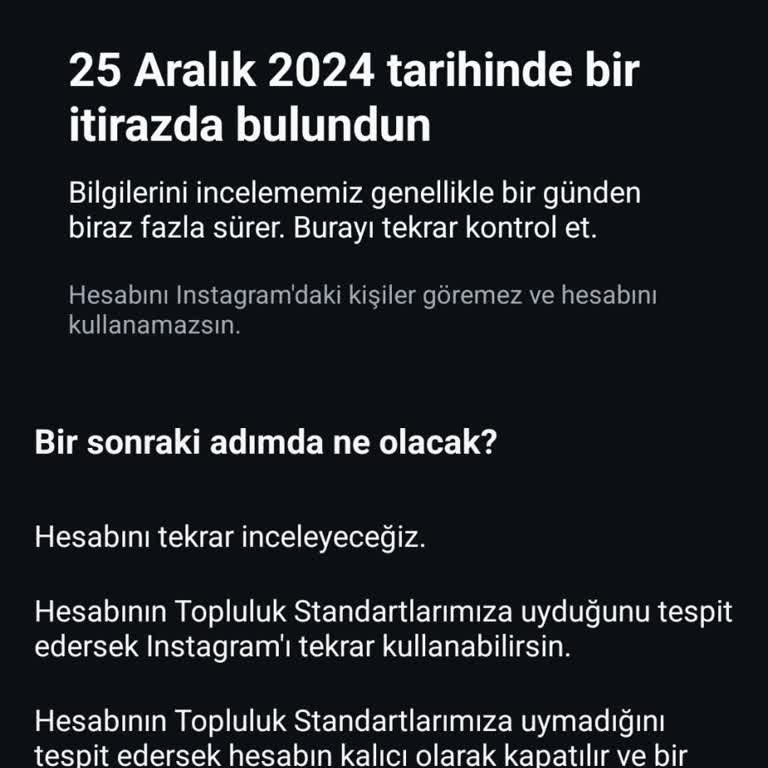 Instagram Haksız Hesap Kapatılması Ve Kimlik Doğrulama Sorunu