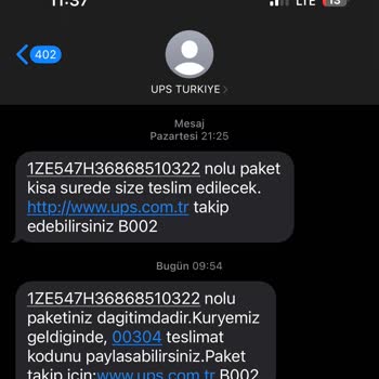 UPS Türkiye İle Yıpranmış Yılbaşı Hediyesi Teslimatı