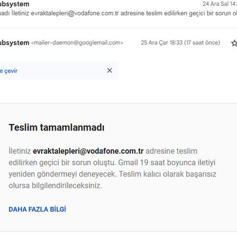 Vodafone İcra Şoku: Bilgilendirme Eksikliği Ve Yanıltıcı Yönlendirmeler