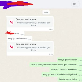 Kargo Teslimatında Yaşanan Sorun Ve İletişim Eksikliği