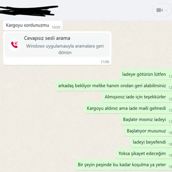 Kargo Teslimatında Yaşanan Sorun Ve İletişim Eksikliği
