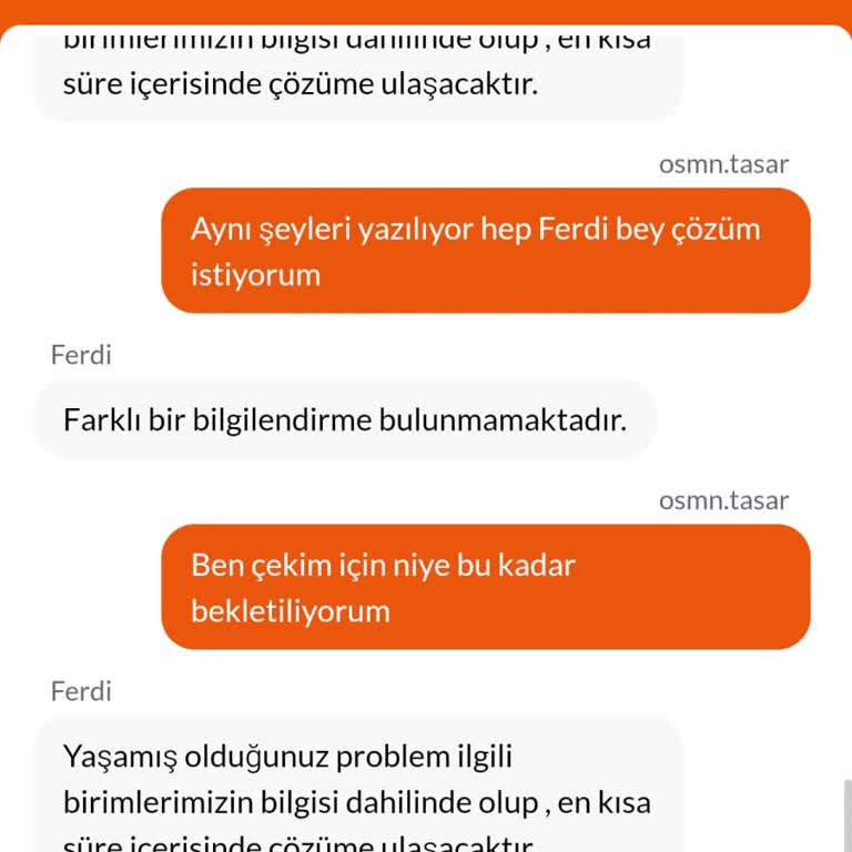 Para Çekme İşleminde Uzun Bekleyiş Ve Yetersiz Destek