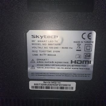 Skytech Televizyonda Süregelen Çizgilenme Sorunu