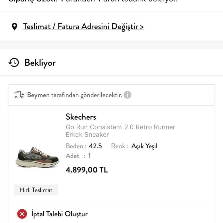 Beymen'den Hızlı Teslimat Sorunu: Siparişim Hala Kargoya Verilmedi