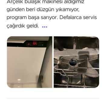 Arçelik Bulaşık Makinesi Hayal Kırıklığı