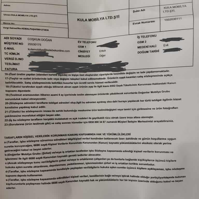 Kelebek Mobilya'da Teslimat Sorunu Ve İletişimsizlik