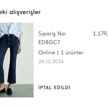 İptal Edilen Sipariş Ve Geciken Ücret İadesi Sorunu