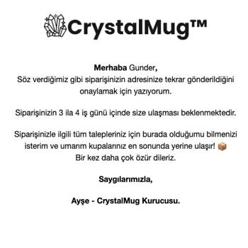 Teslim Edilmeyen Sipariş Ve Cevapsız E-postalar