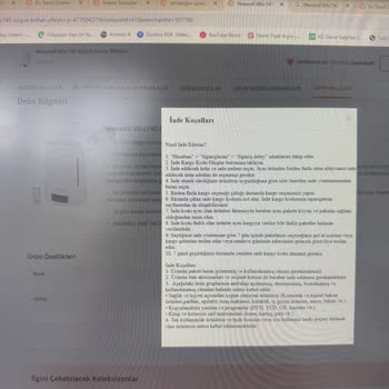 Trendyol'dan Aldığım Cihazın İadesi Ve Hasarlı Teslimat Sorunu