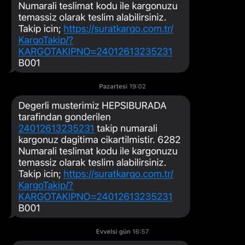 Sürat Kargo'nun Bitmeyen Teslimat Gecikmesi