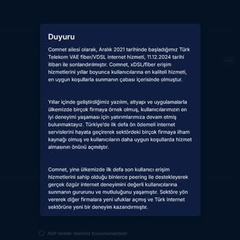 Hizmet Kesintisi Ve İade Talebi Hakkında Cevapsız Kalan Başvuru