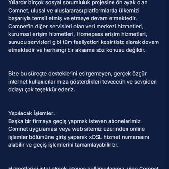 Hizmet Kesintisi Ve İade Talebi Hakkında Cevapsız Kalan Başvuru