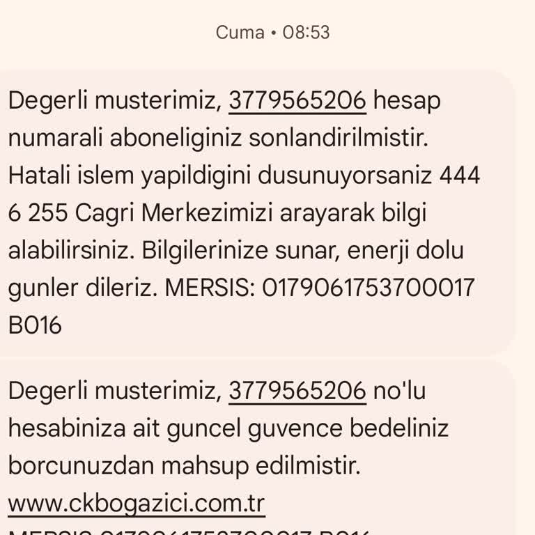 Yanlış Abonelik İptali Ve Yetersiz Müşteri Hizmetleri