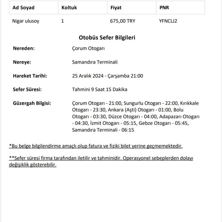 Metro Turizm Sefer İptali Mağduriyeti