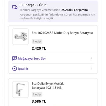 Eksik Ürünler Ve İlgisiz Müşteri Hizmetleri