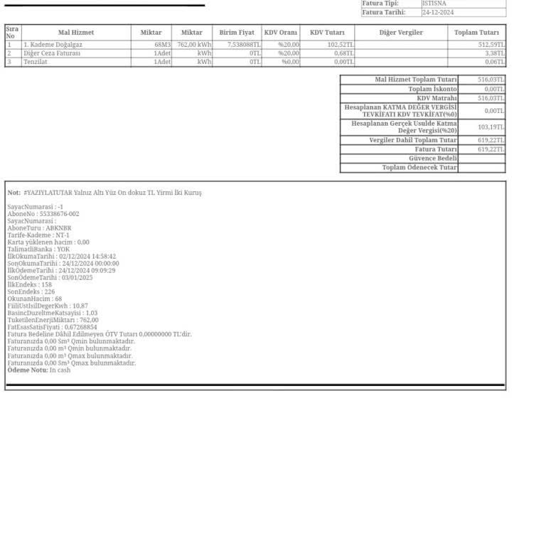 Yüksek Fatura Şoku: Doğalgaz Aboneliği Sorunu