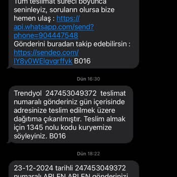 Sendeo Kargo İle Yaşanan Teslimat Sorunu