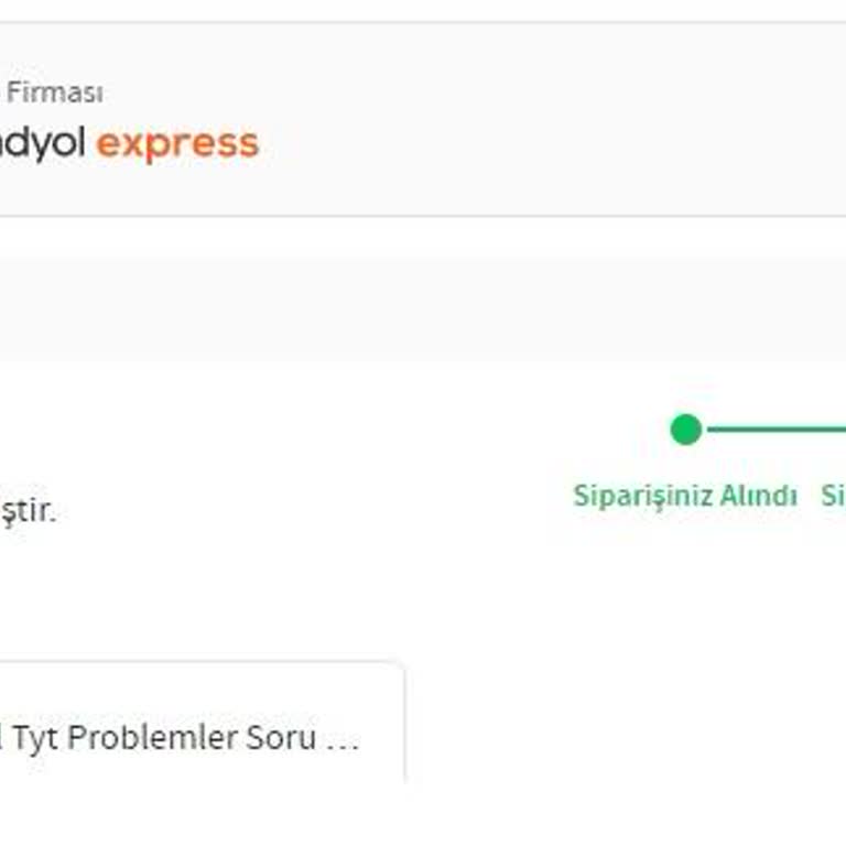 Trendyol Teslimat Sorunları Ve Tutarsız Bilgilendirme