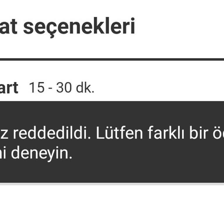 Yemeksepeti'nde Kupon Kullanamama Sorunu
