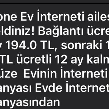 Vodafone Evde İnternet Fatura Ve İletişim Sorunları