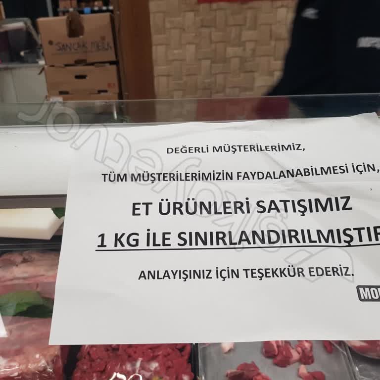 Et Balık Kurumu Ürünlerinde Alım Kısıtlaması Sorunu