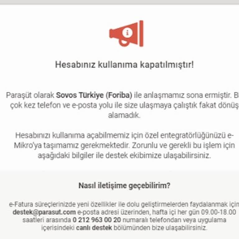 Sözleşmeye Aykırı Hizmet Kesintisi